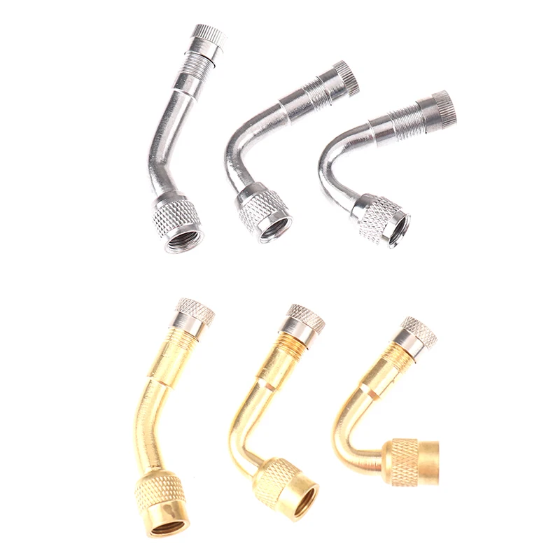 45/90/135 градусов латунный удлинитель Пневматического клапана детали для колес