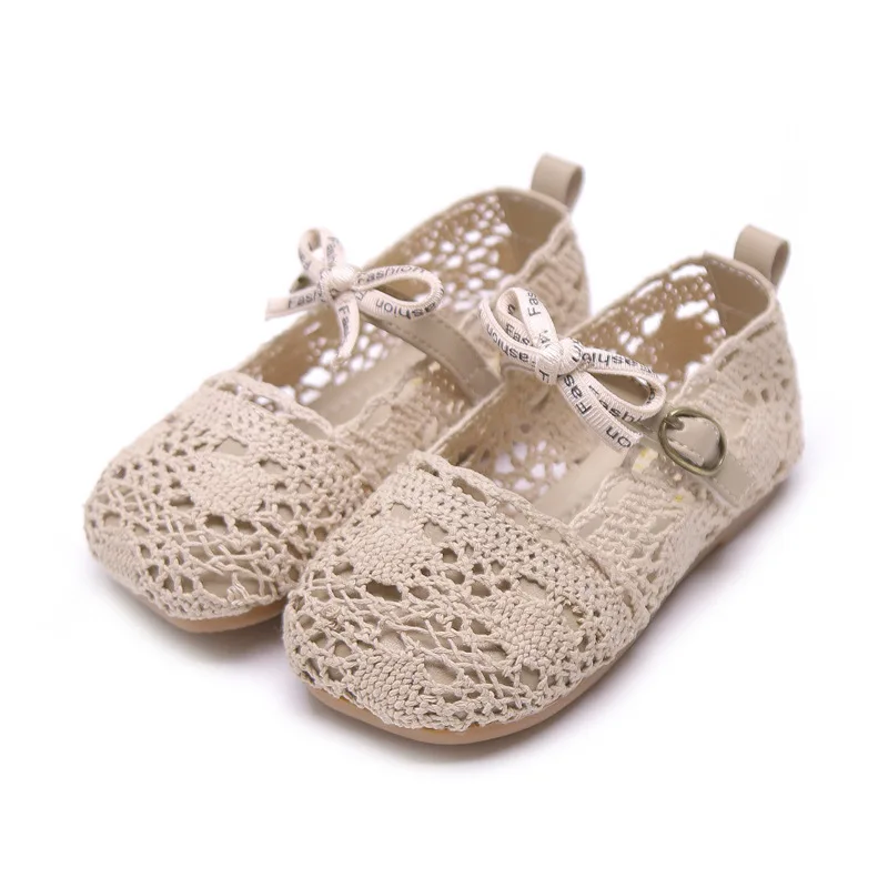 

2020 Spring Summer Children Breathable Casual Shoes Toddlers Girls Princess Lace Shoes Kids Fashion Sneakers Size 21-30