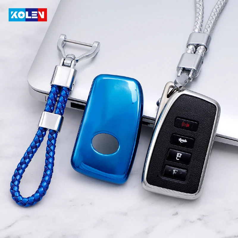 

Soft TPU Car Remote Key Cover Case For Lexus NX GS RX IS ES GX LX RC 200 250 350 LS 450H 300H Key Shell Fob Keychain Accessories