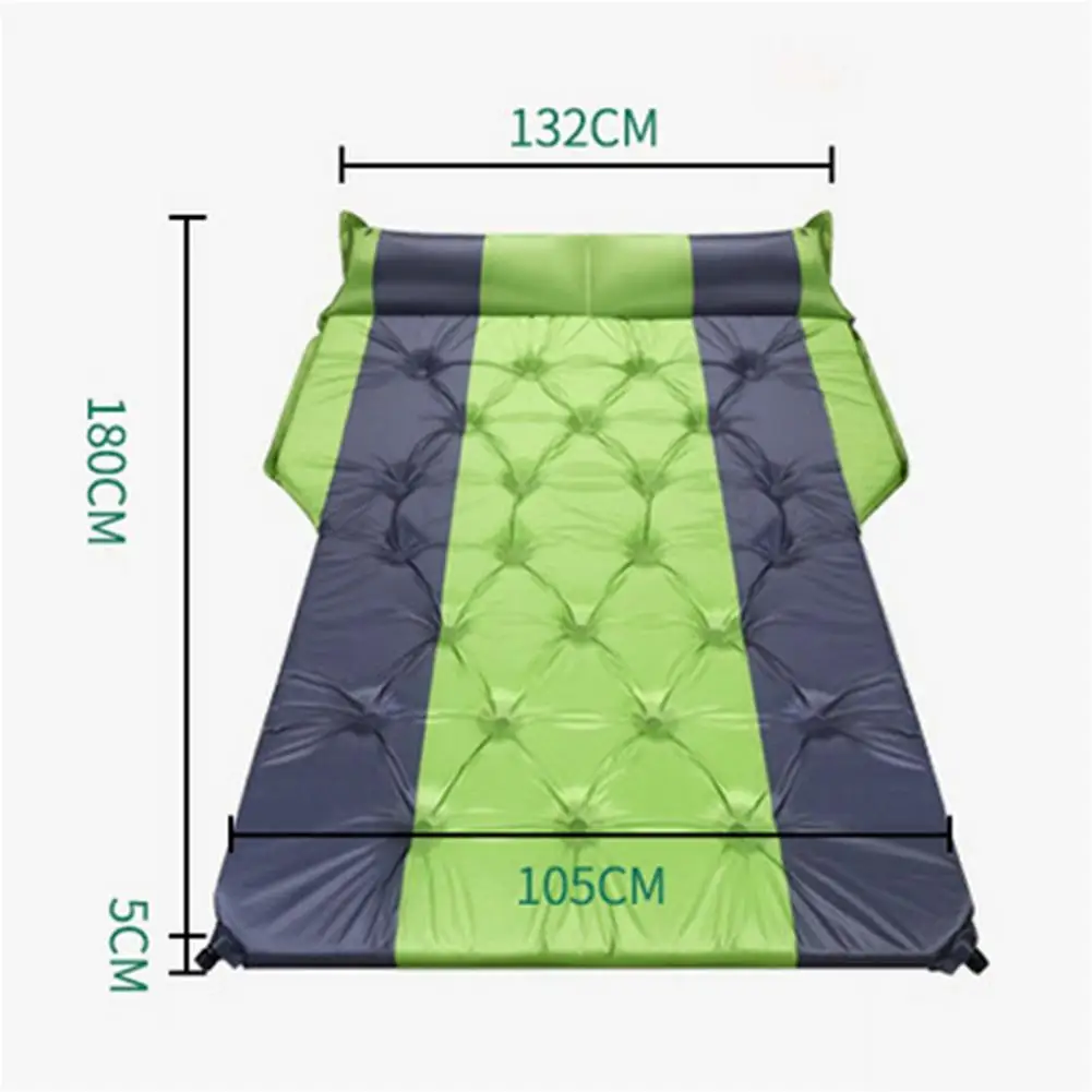 

2021 Car Camping Air Mattress Auto Blow Up Bed Inflatable Mattress Raised Airbed For Car SUV MPV 180*132*5cm Drop Shipping