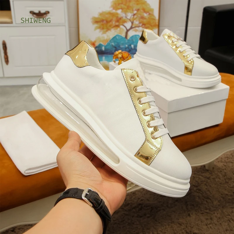 

Мужские кроссовки для отдыха, белые кроссовки для спорта и доски, дышащие прогулочные туфли на плоской подошве, новинка 2021