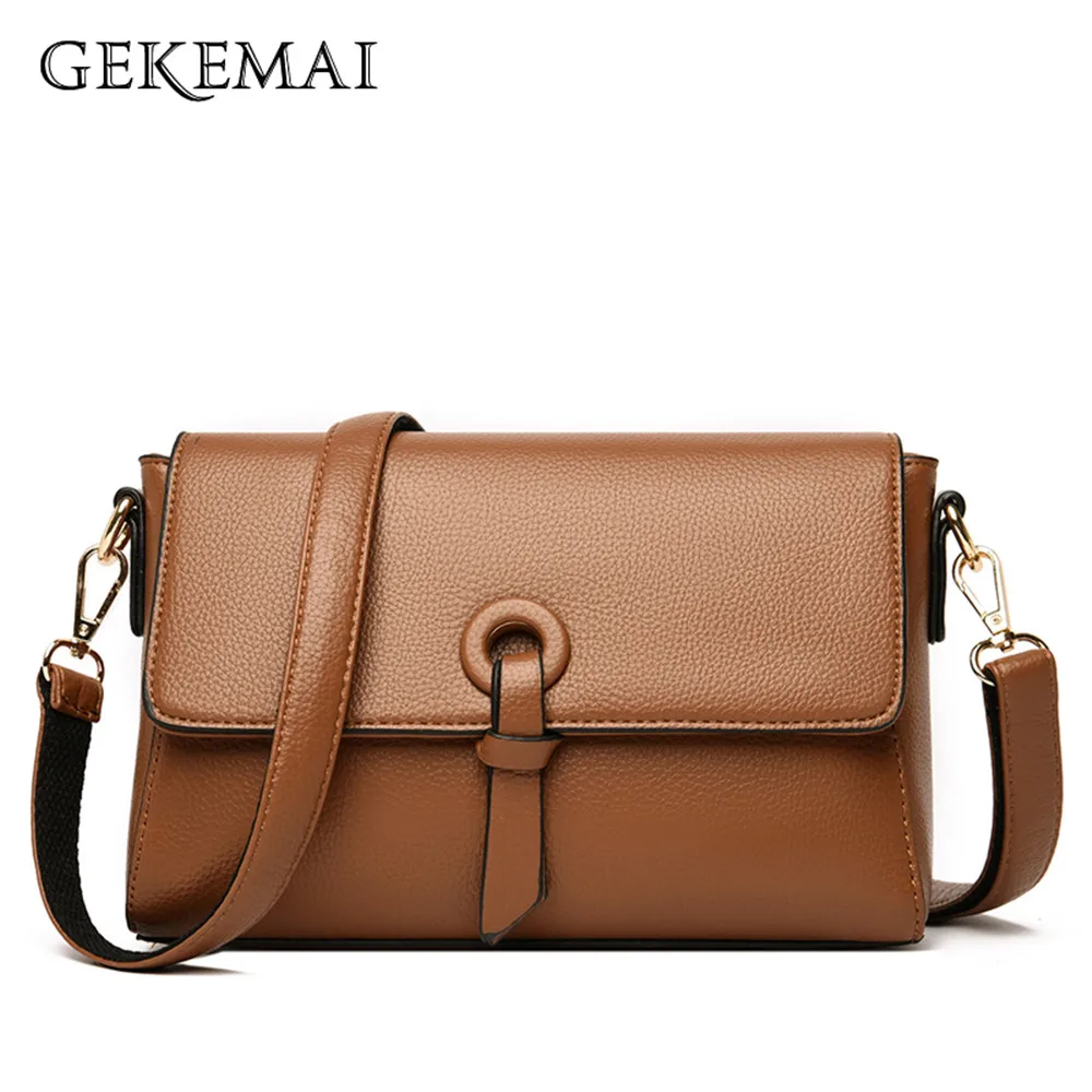 

Сумка женская из экокожи, модный саквояж на плечо, роскошный однотонный дизайнерский чемоданчик кросс-боди