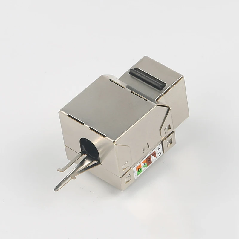 Preise CAT6 Keystone Jack Modul Abschirmung Modul Stecker Blitz Schutz Rj45 Katze 6 Adapter Für DIY
