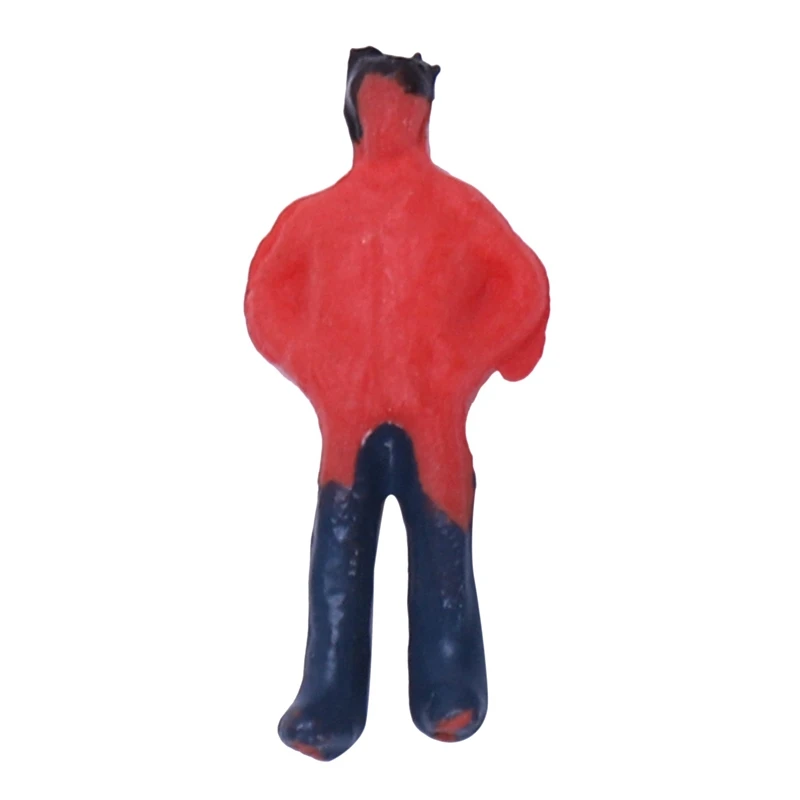 

200Pcs Painted Model Train Passenger People Figures Scale 1:150 - 100Pcs 8-11Mm & 100Pcs 10-1m