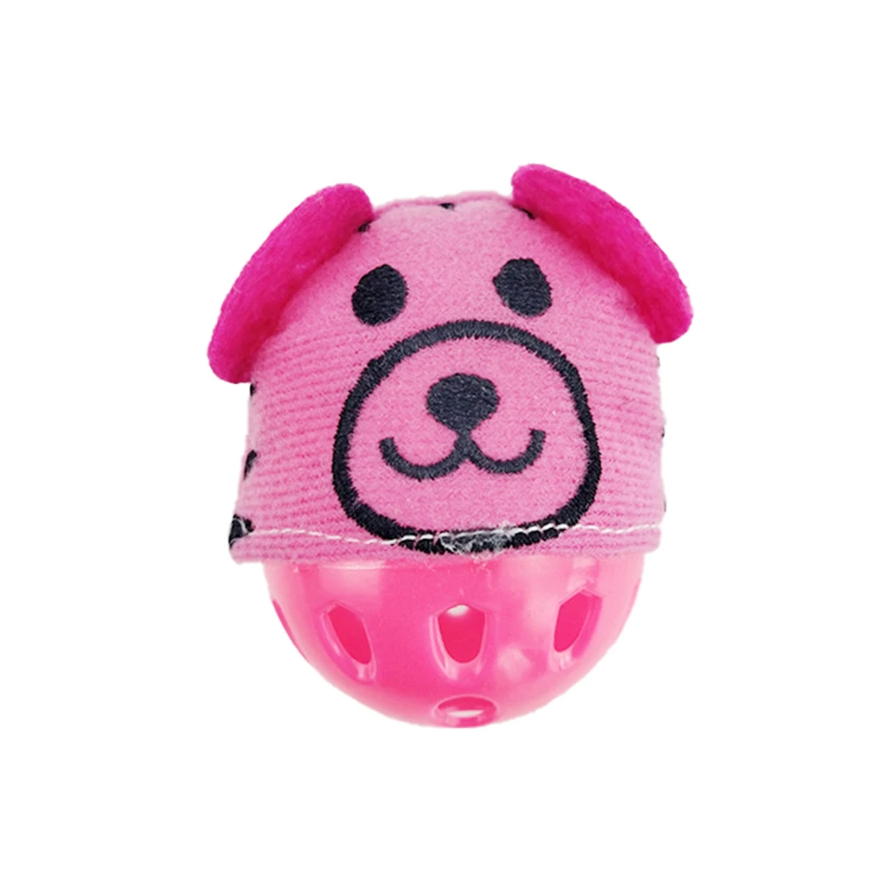 Тканевый питомец кошка жевательный мяч игрушки милый мультфильм игрушка для