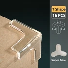 16 шт., силиконовые защитные накладки на углы стола для безопасности детей