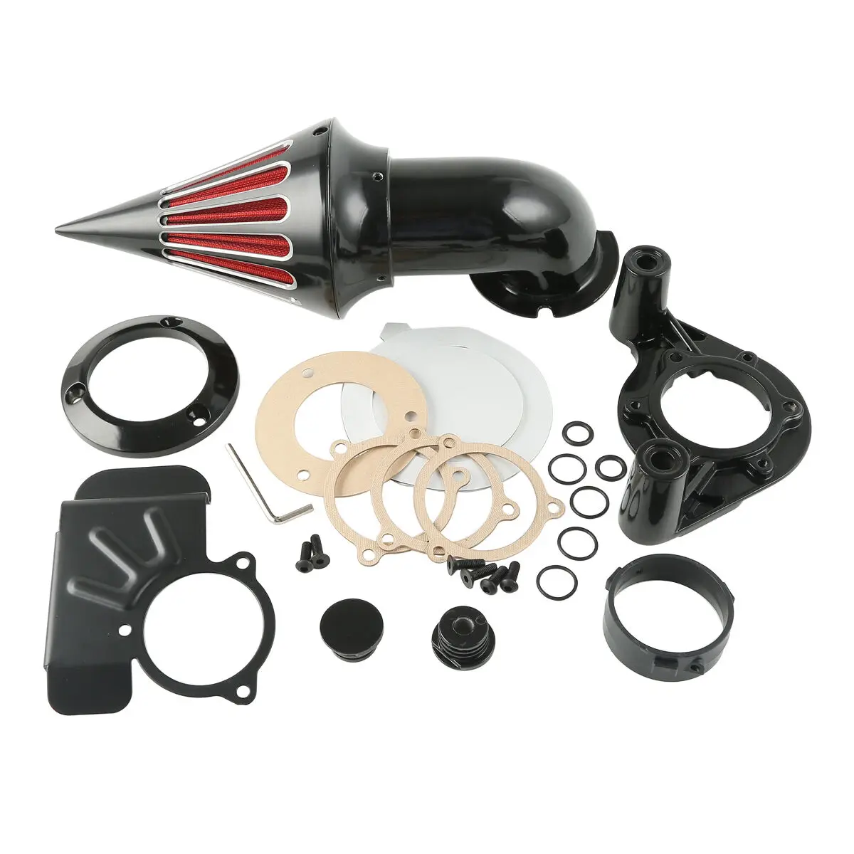 Мотоциклетный воздушный очиститель с шипами в комплекте впускной фильтр для Harley