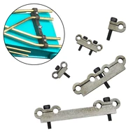 hydraulic 1234ch metal pipe clamp fixed 3mm 4mm copper pipe holder for rc hydraulic excavator bulldozer loader parts