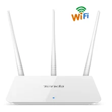 Tenda F3  300Mbps wireless router Wifi Repeater AP router Mode 1WAN+3LAN RJ45 Ports Multi Language Firmware 3 Internal Antennas
