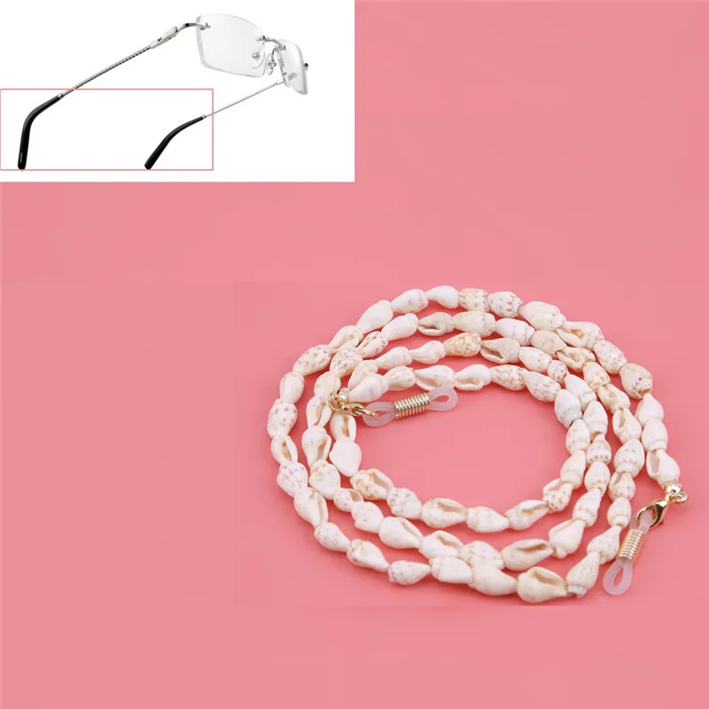 

Fashion Conch Shell Reading Glasses Chain Sunglasses Eyewears Cord Holder Neck Strap Rope Necklace Eyeglass String Lanyard