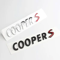 car 3d abs decals sticke accessorie for mini cooper s r50 r53 r55 r56 r60 f54 f55 f56 f60 car trunk body badge emblem stickers