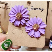 new korean ins daisy sun flower stud earring women earings dropearring dangle earrings women gifts