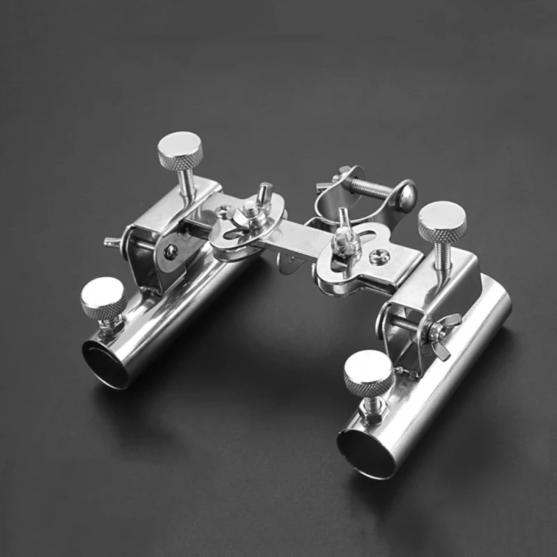 

Регулируемая подставка для удочки из нержавеющей стали на 360 градусов, держатель для удочки, стойка, кронштейн, крепление на стул, новая Рыбо...