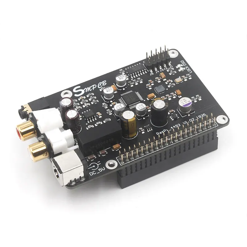 Цифровой сетевой трансляционный плеер R93 AK4493 Raspberry Pi DAC подключенный к I2S 384K DSD 128