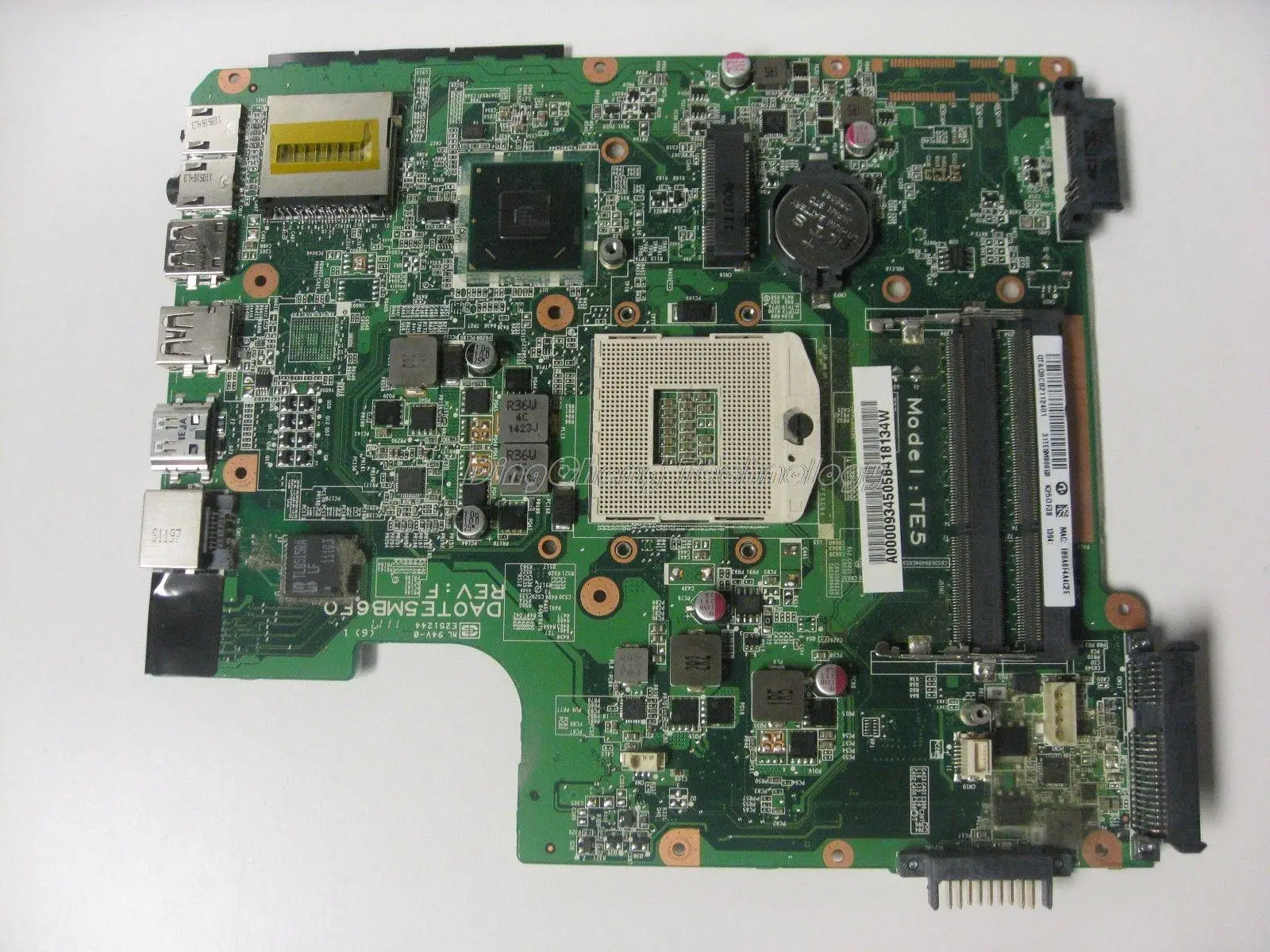 

Laptop Motherboard For Toshiba Satellite L745 L740 DA0TE5MB6F0 A000093450 HM65 DDR3 Mainboard