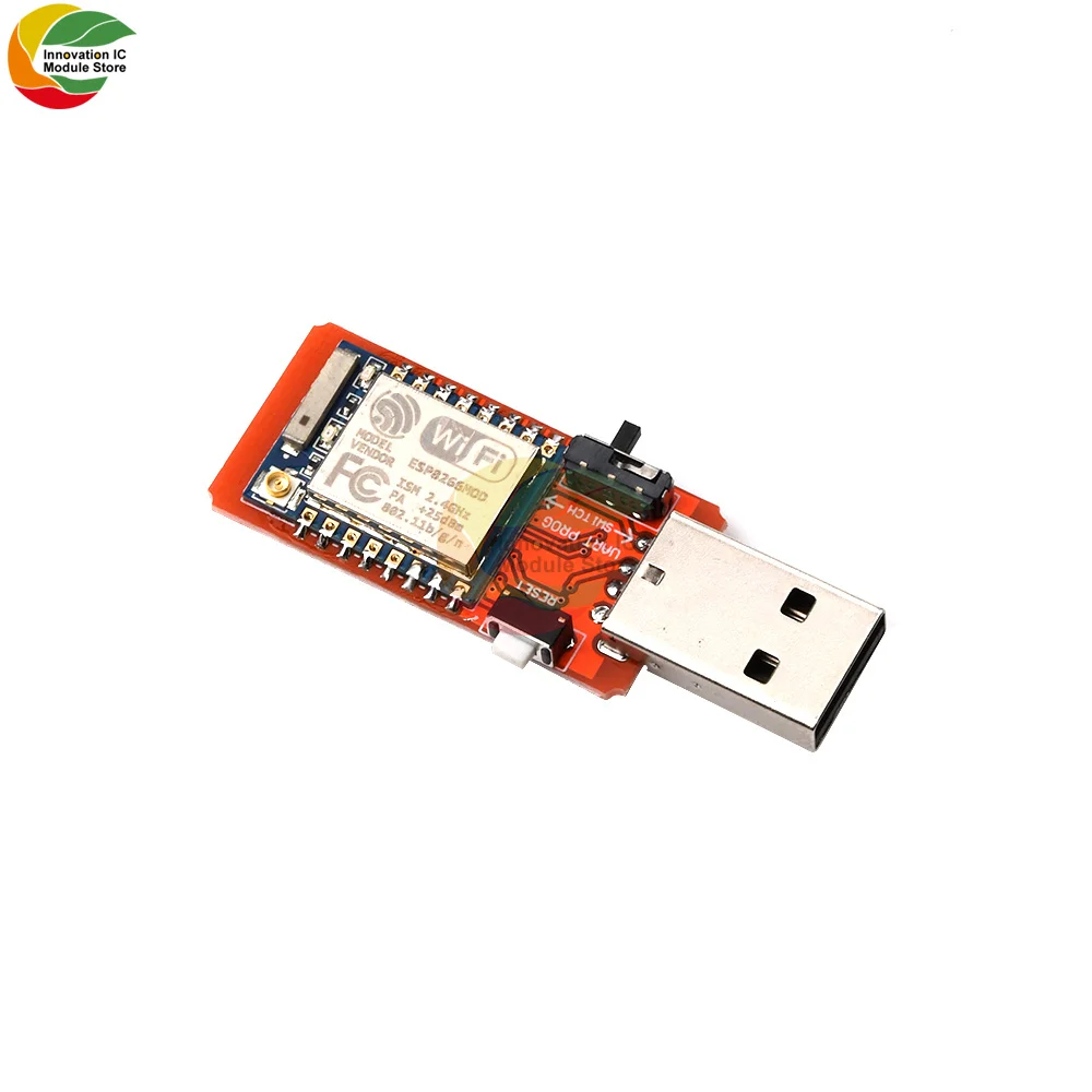 CH340G USB к ESP8266 ESP07 ESP 07 Wi Fi Беспроводной модуля преобразователя макетная плата