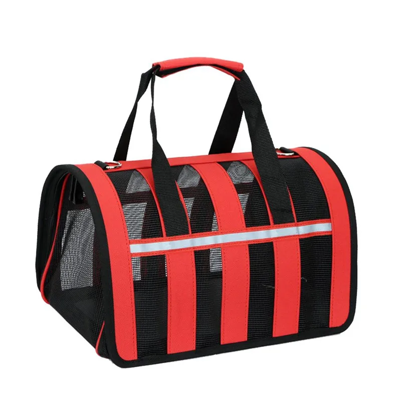 Складная Воздухопроницаемая сетчатая сумка двойного назначения для кошек и