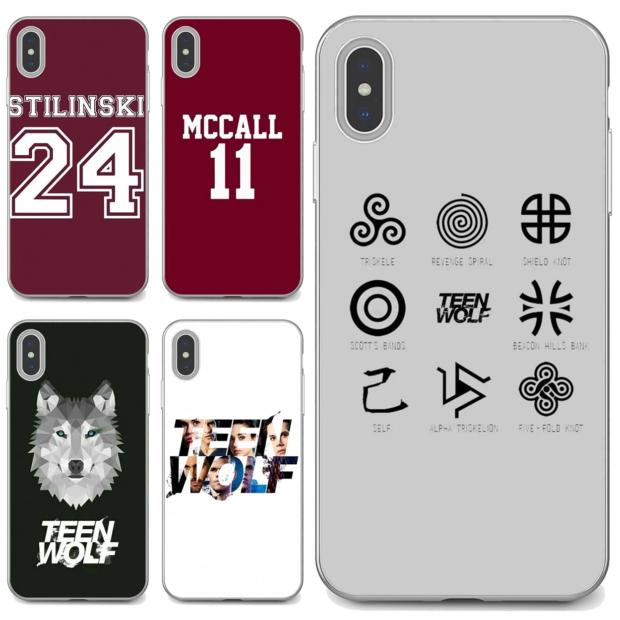 Популярная сумка с мягким покрытием-TV-series-teen-wolf для Xiaomi poco X3 nfc F2 Pro M3 Mi 5X 6X Max Mix 1 2 2S 3