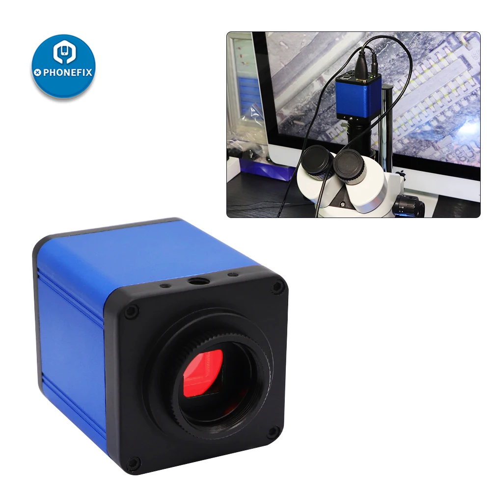 Цифровая камера 38MP 14MP 16MP HDMI USB C Mount микроскоп для промышленной электронной