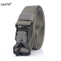 cantik 2022 new unisex leisure light neutral belt magnetic buckle nylon belt multi color accessories women 3 0cm width cbca202