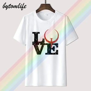 Последняя мода; Мужские Quake Insignia серии футболка землетрясения I II III IIII, на возраст 1, 2, 3, 4, для мужчин, топ с игровым принтом Ван Пис, смешные футболки для мальчиков