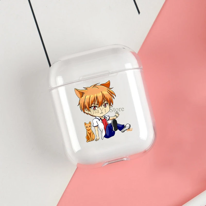 

Kyo Sohma Fruits Basket Soft TPU Case For Apple Airpods 1/2 Protective Cases Bluetooth Wireless Earphone Cover