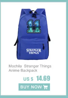 Мода Sac Dos Femme аниме путешествия странные вещи 3 рюкзак 3 рюкзак для женщин Mochila обратно в школьные сумки для девочек-подростков