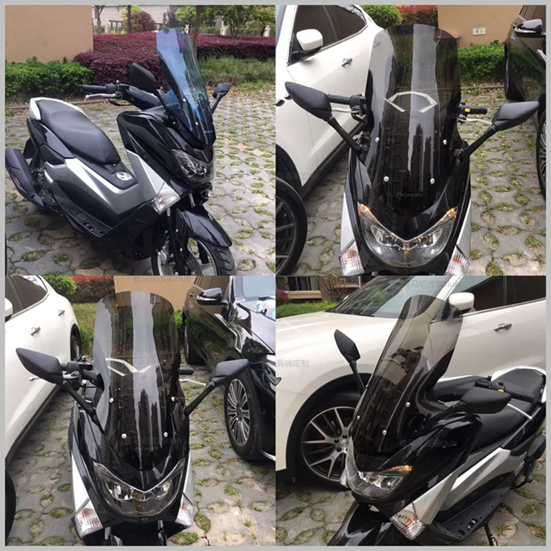 Ветровое стекло ветрового стекла ветрозащитный экран для Yamaha Nmax 155 Nmax155 N Max 2017 2018