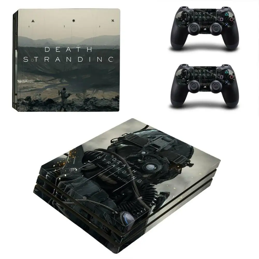 YSP4S-3547 Игра Death Stranding PS4 Pro стикер кожи для playstation 4 консоль и контроллер наклейка PS4 Pro Кожа Наклейка Винил - Цвет: YSP4S-3547