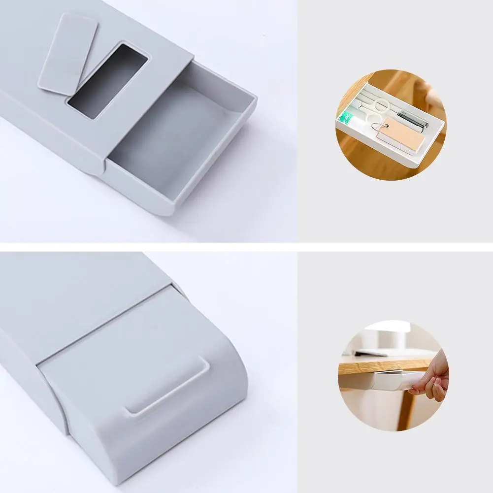Скрытый столик коробка для хранения пластиковый стол органайзер ручка заметок