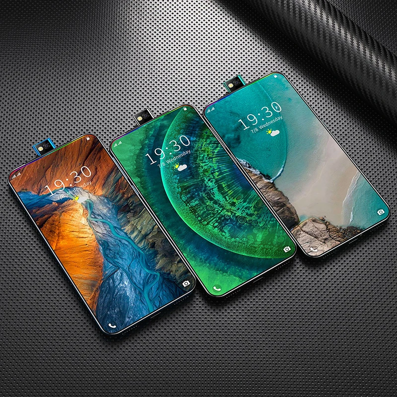 

Galxy X10 pro Lift-front Camera Smart Phone 10 Core Smart Phone Double SIM Card 6.6 Inch Face ID Full Screen Andriod Phone