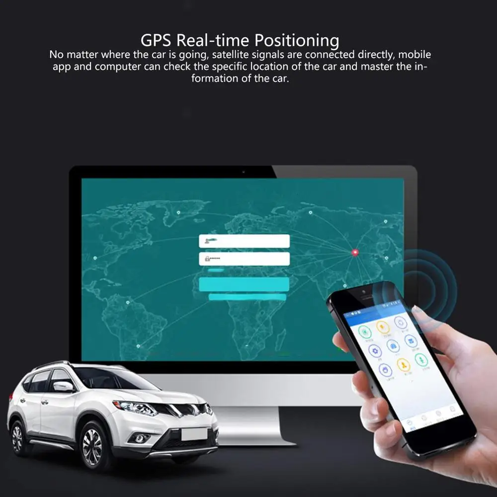 V20 OBD GSM GPS трекер OBD2 Автомобильная диагностика 2IN1 для iOS Android локатор ODB2 сканер PK ELM
