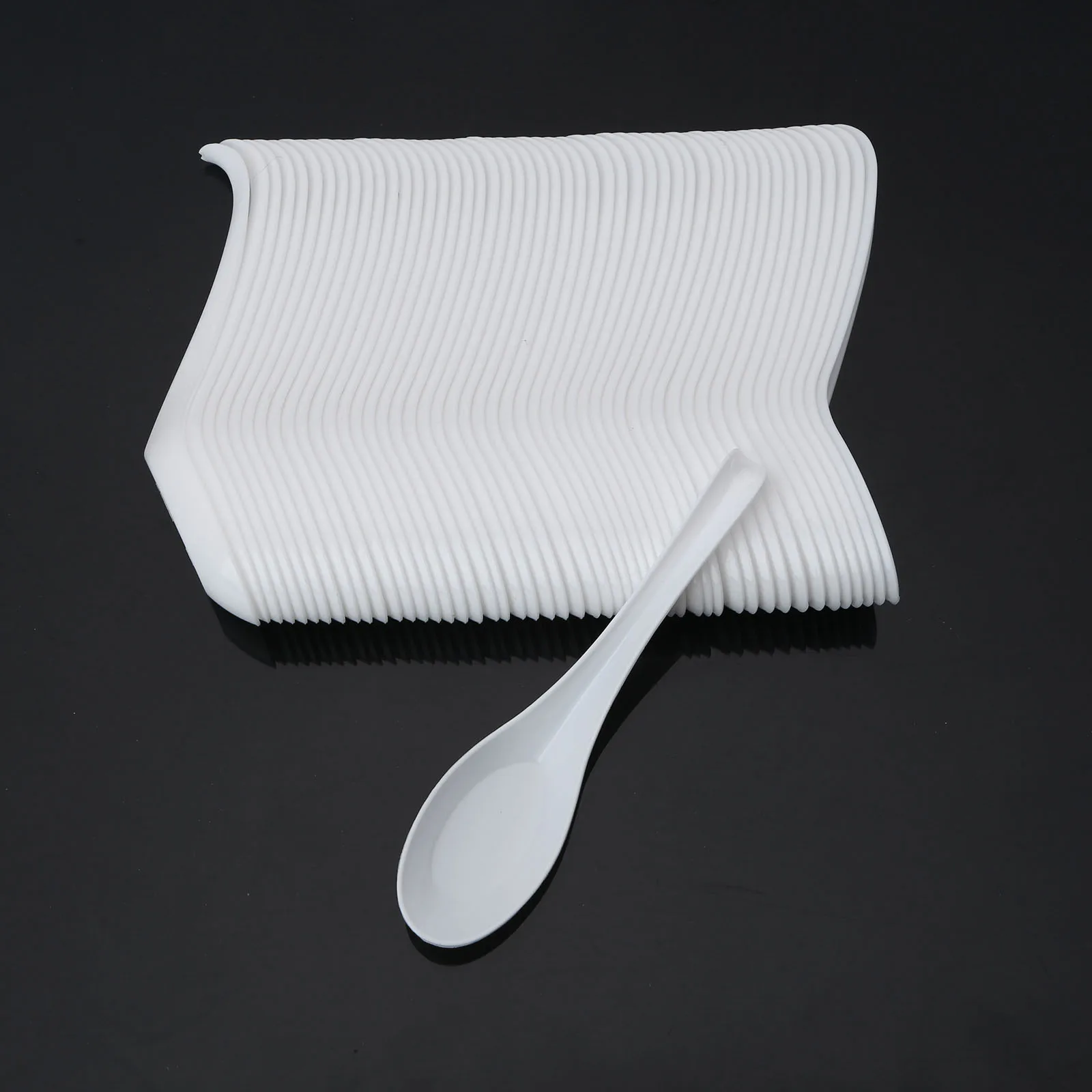 100 китайский азиатские ложки антипригарным лапша рис ложка с длинной ручкой