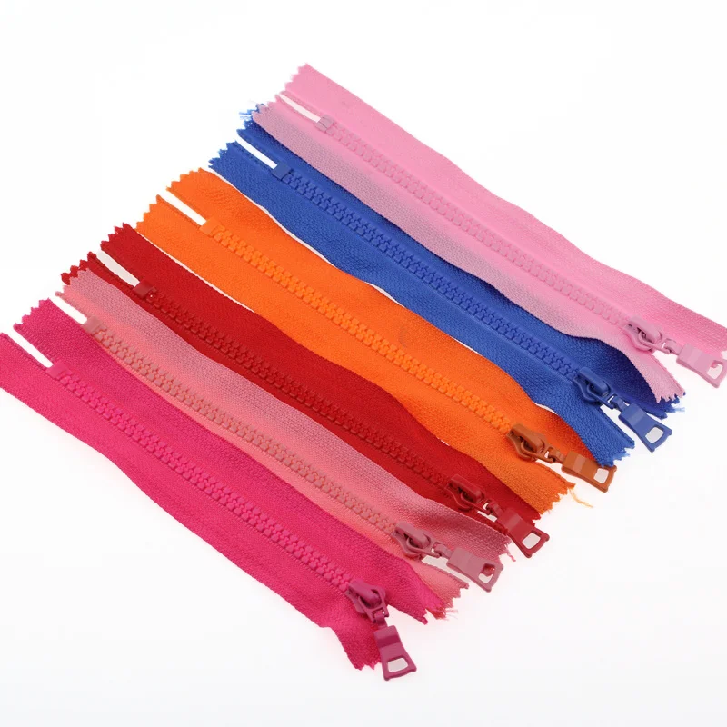 15/20/25 см 5 # смоляная молния для одежды куртка с открытым замком цветная шитья