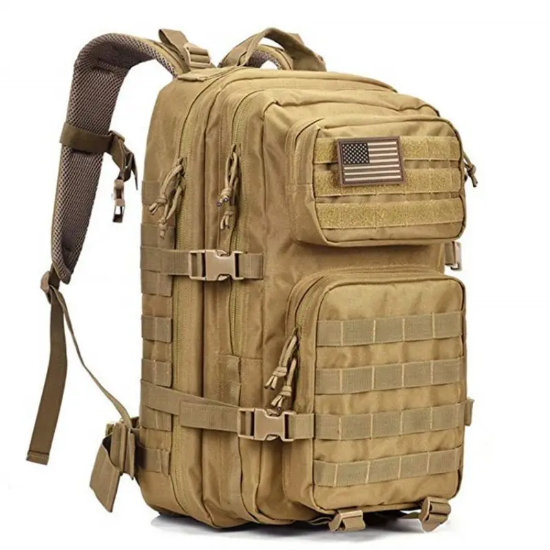

Outdoor Tactical 3P Backpack 45L Large Capacity Camouflage Mountaineering Hiking Military Bag