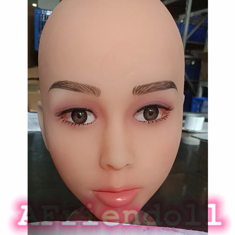 

T7-12Type Oral Sex Doll Head Factory Photo Lifelike Beauty Doll Head. A Wig Will Be Given When Buying