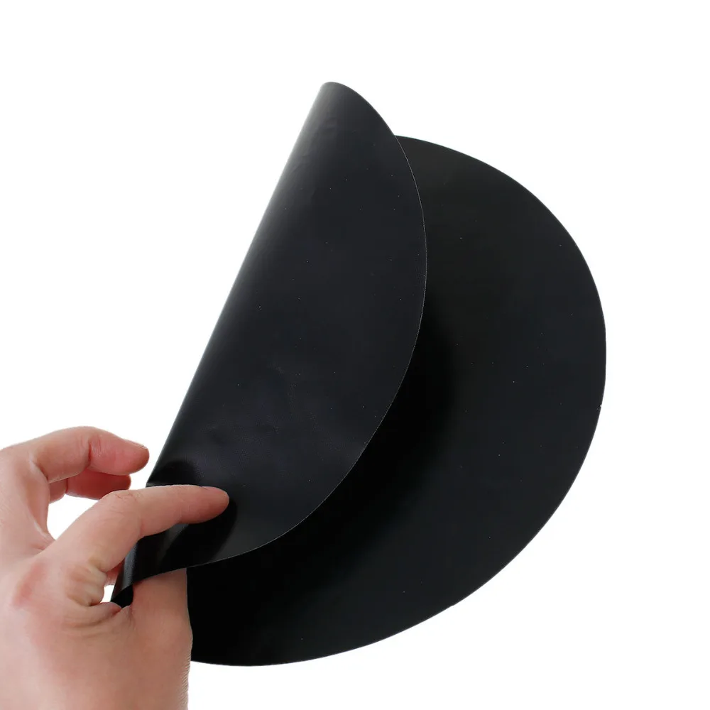 Круглый антипригарный коврик 24 см для сковороды подложка лист пищевых продуктов