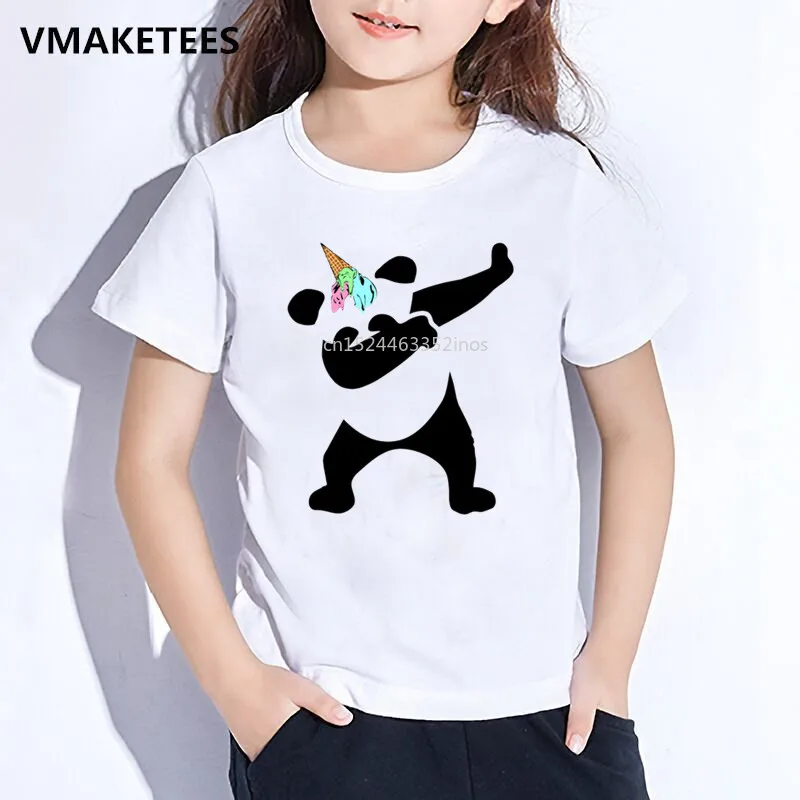 Забавная футболка для девочек и мальчиков Детская с принтом удивленного