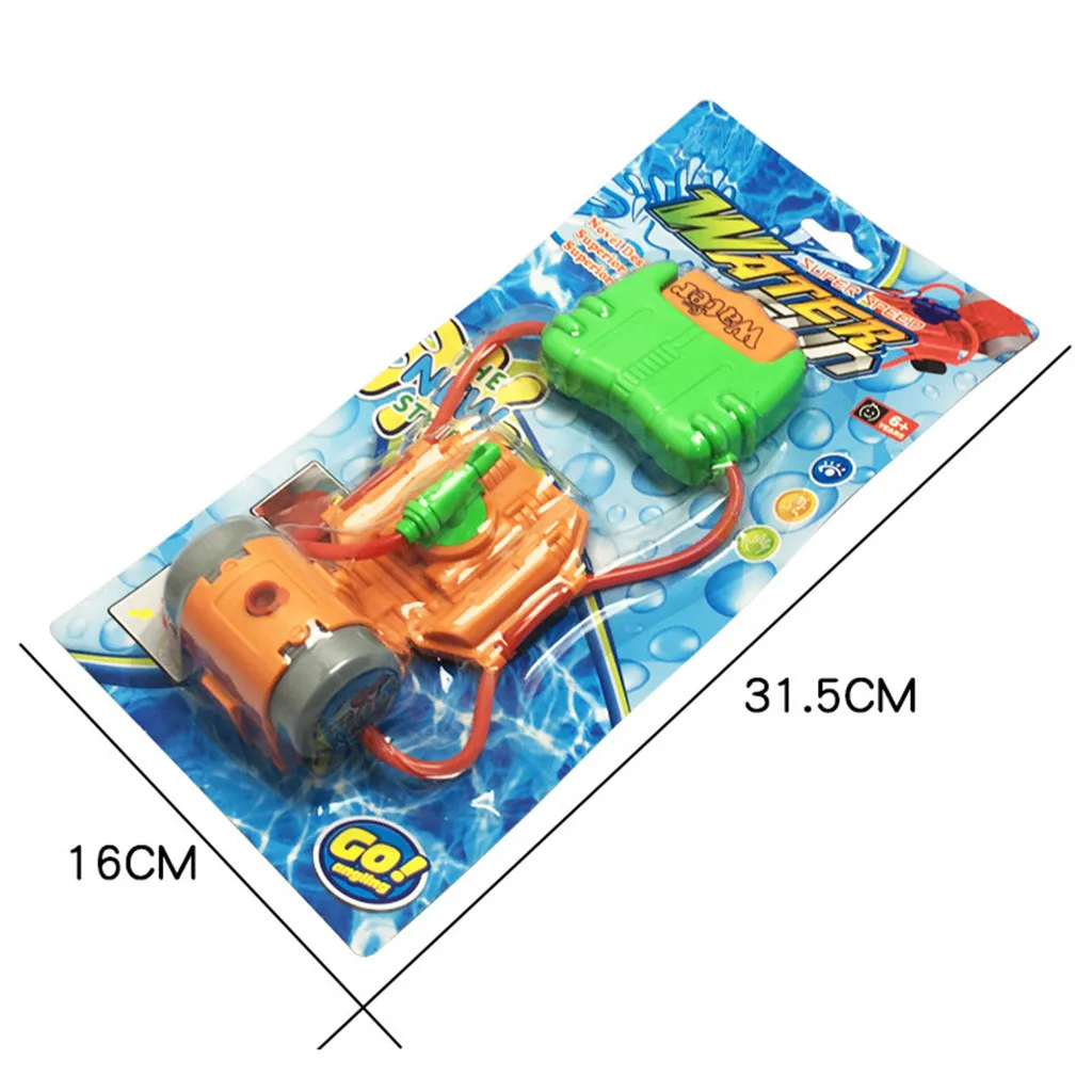 Детский водяной пистолет ручная водная летняя детская бутылка для запястья