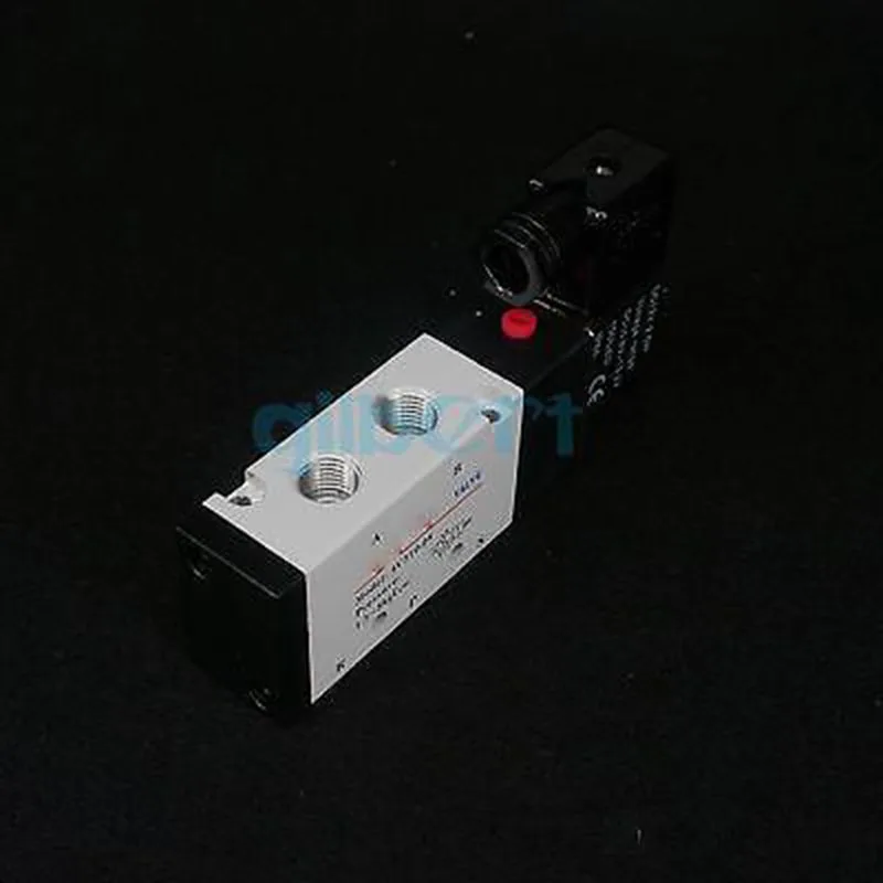 4V310 08 1/4 &quotBSPT 12VDC 24VAC/DC 36VAC 110VAC 220VAC 380VAC 5 портов 2 положения одинарный соленоид