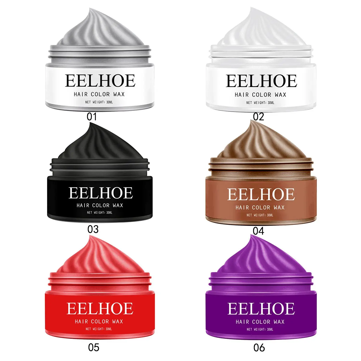Краска для волос воск окрашивание унисекс Стайлинг временная одноразовая мода 30