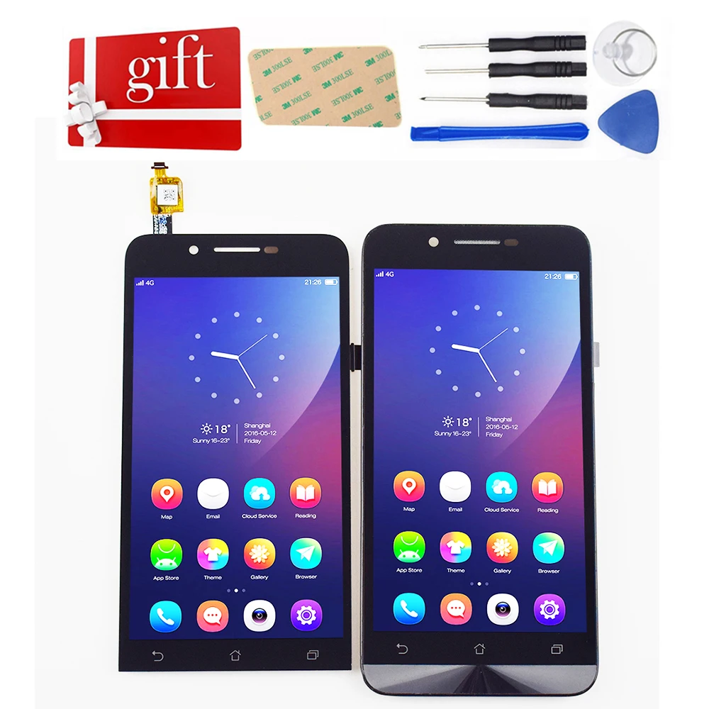 Для ASUS ZENFONE GO ZC500TG Z00VD ЖК дисплей панель монитор Moudle + сенсорный экран дигитайзер