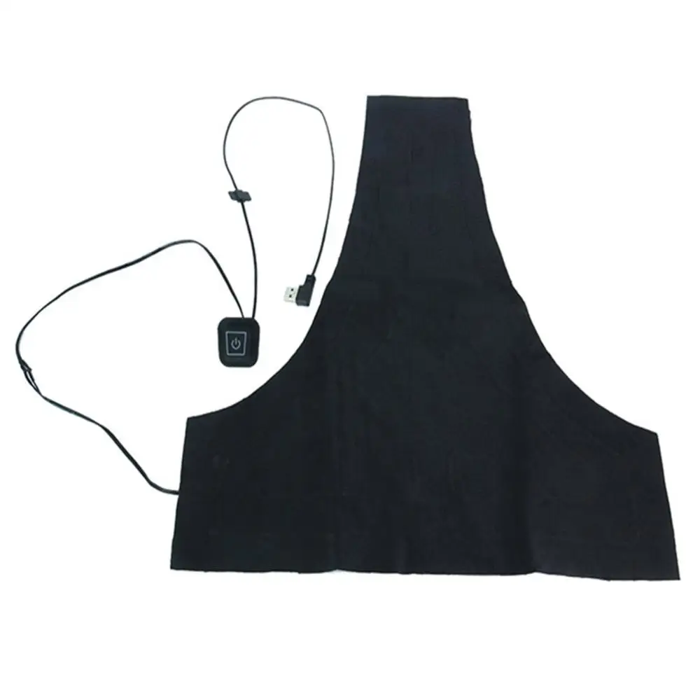 Heating Pad Унисекс USB тепловой жилет курток для детей началась для рыбалка кемпинг Электрический Термальность с подогревом без рукавов куртка погрешность Pad 3-Регулировка скорости - Цвет: Heating Pad
