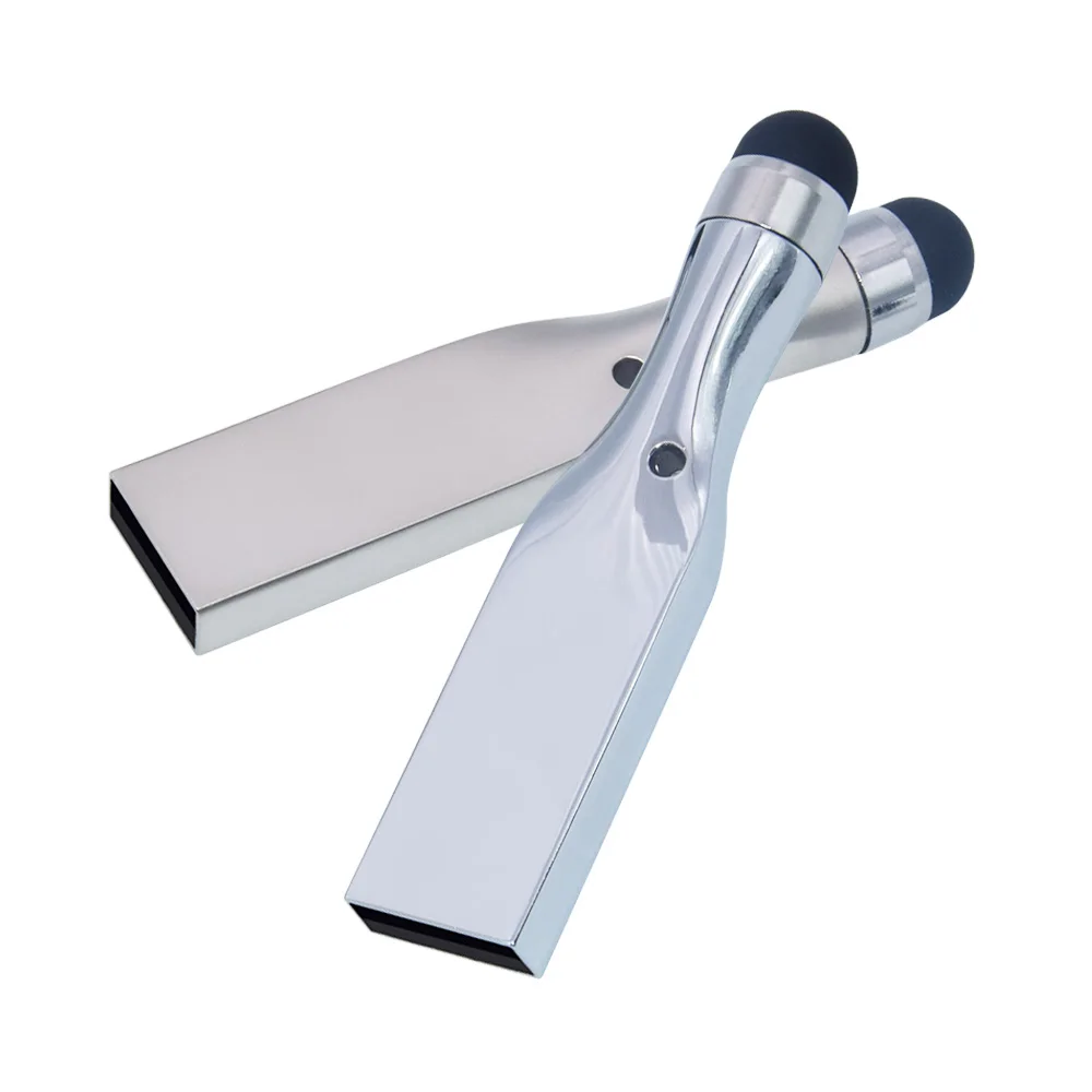 10 шт./набор Бесплатная логотип USB металлический флеш накопитель 16 Гб оперативной