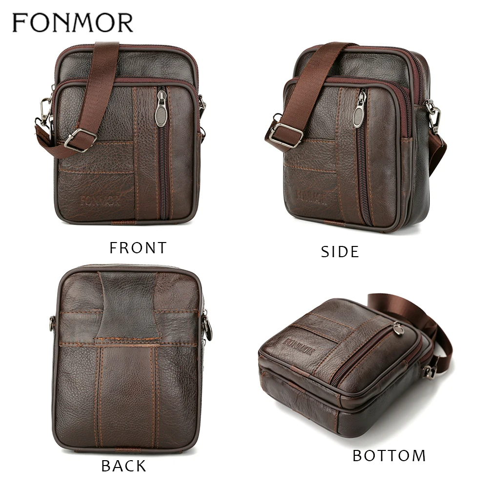 Мужские сумки мессенджеры Fonmor мужская сумка на плечо поясная молнии для мужчин