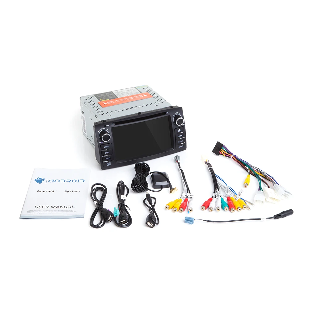 

DSP 4GB 64G 2 din Android 10 Car DVD Player For Toyota Corolla E120 BYD F3 2 Din Car Multimedia Stereo GPS AutoRadio Navigation