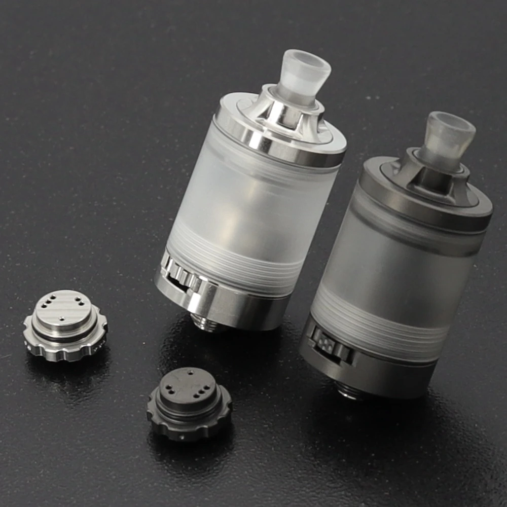 

VapSea mini VapSea Roulette RTA MTL DL AFC RTA 3.5 ML capacity 22mm Single Coil vape SS316 Rebuildable Tank 510 Atomizer