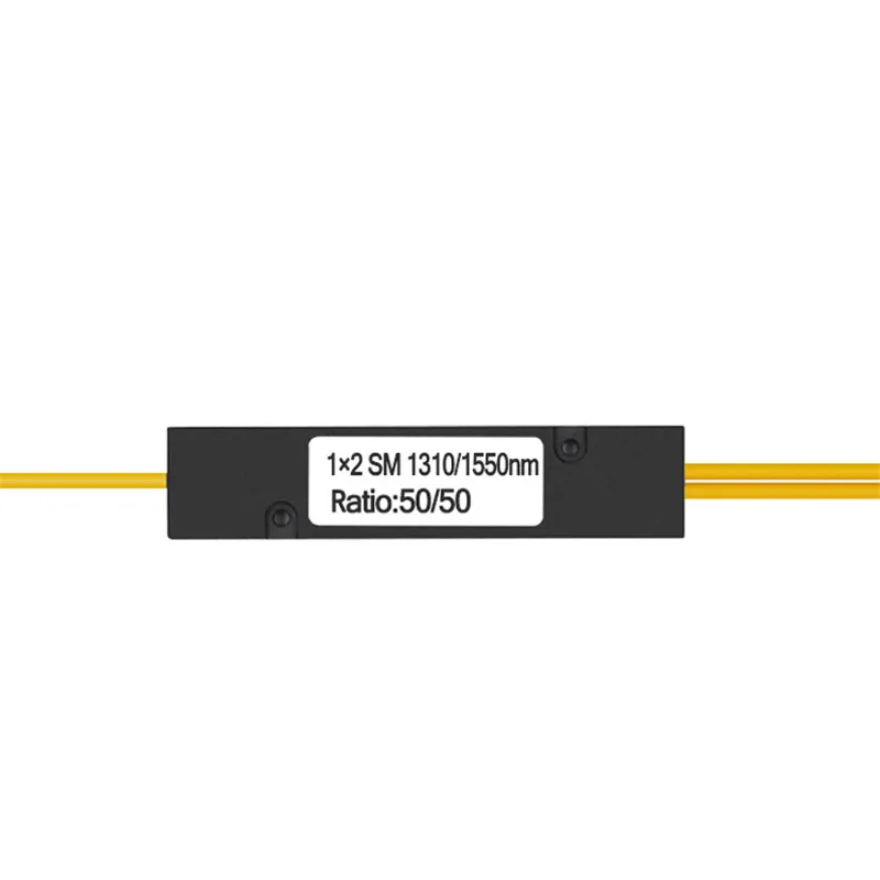 2 шт. оптический патч корд 1X2 PLC одномодовый волоконно разветвитель FBT муфта 1/2
