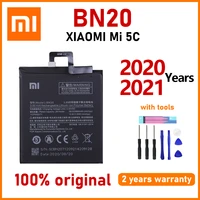 xiao mi original 2810mah bn20 battery for xiaomi mi 5c m5c phone high quality batteries batteria with toolstracking number