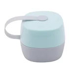 Милый держатель для соски для новорожденных, портативный для малышей, держатель для соски, чехол для соски на кроватку, дорожный ящик для хранения, 3 вида цветов